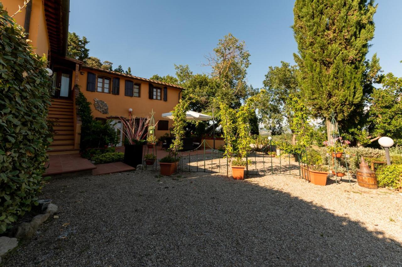 Il Leccio - Casa Toscana San Gimignano Gambassi Terme Eksteriør billede